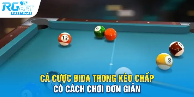 Cá cược Bida trong kèo chấp có cách chơi đơn giản