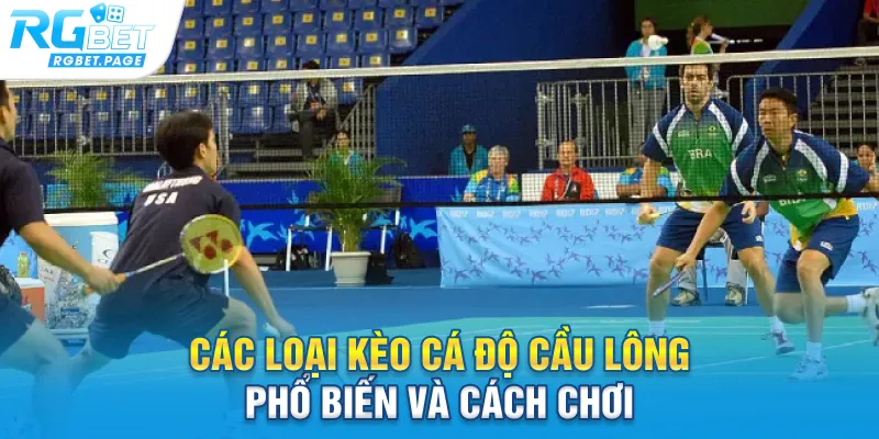 Các loại kèo cá độ cầu lông phổ biến và cách chơi